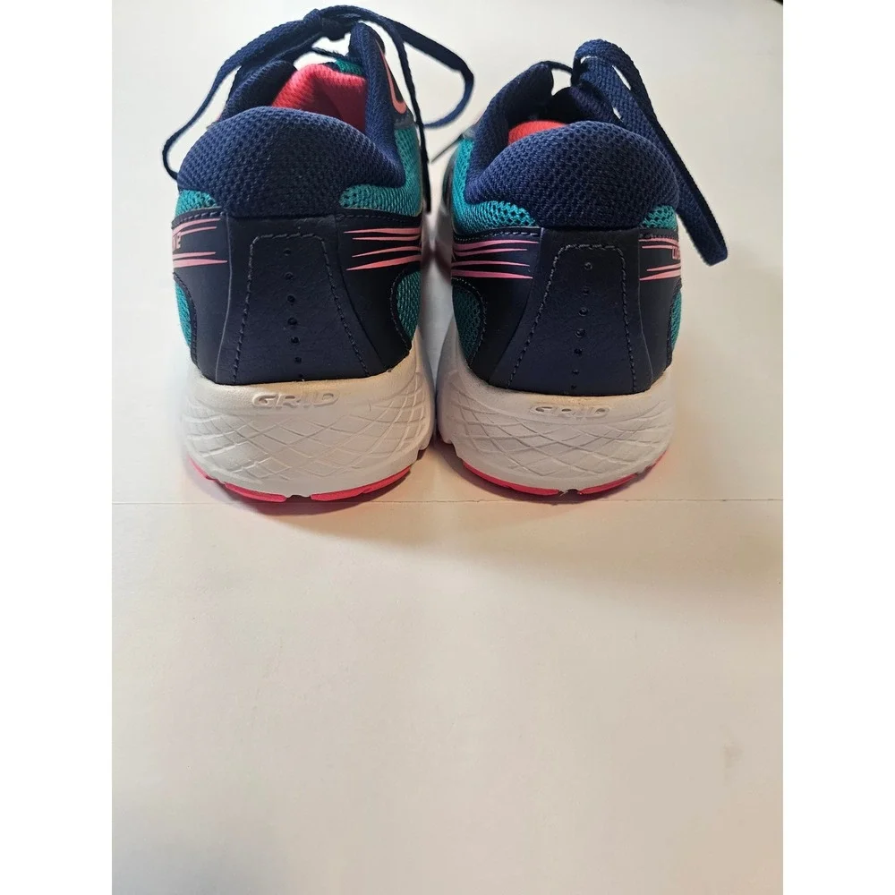 Saucony Cohesion 12 Sneakers Womens 8 Teal Navy Pink Running‎ Shoes